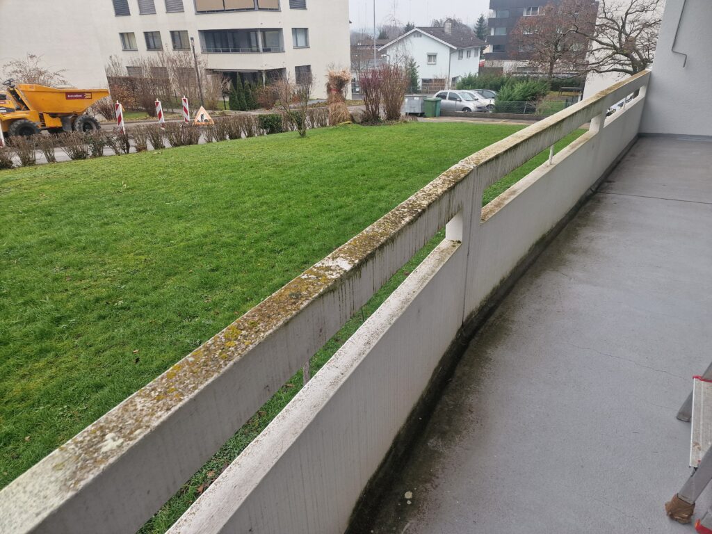 Amato Quality Clean Gmbh, Endreinigung der Wohnung, Balkonreinigung